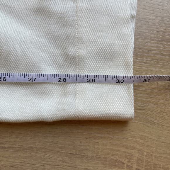 NWT WeWoreWhat x Revolve Women's Size 00 Off White Linen Blend Ivory Trousers - Picture 7 of 8